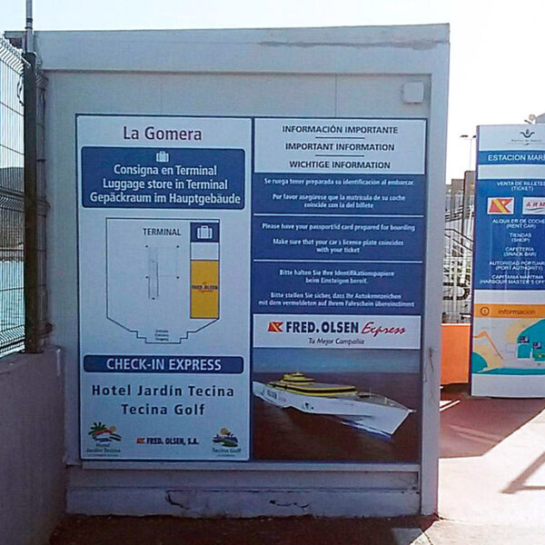 Impresión sobre vinilo laminado