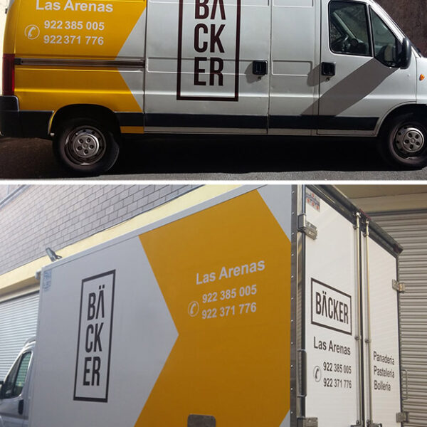 Rotulación furgoneta