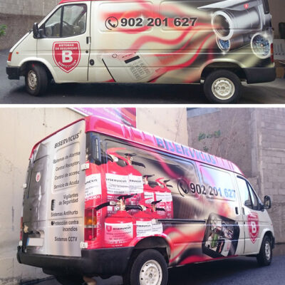 Rotulación furgoneta