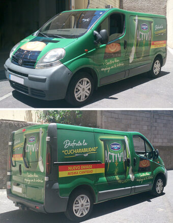 Rotulación furgoneta